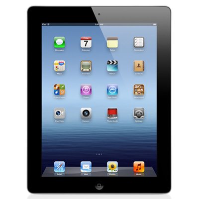 Apple New iPad 4 Retina顯示器 WIFI 16G 觸控平板-黑色 台灣公司貨