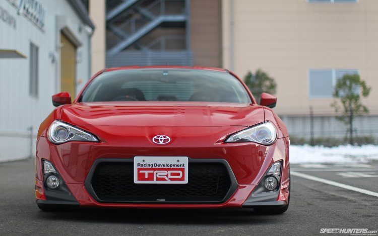 全新 TRD 紅色 前 下巴 箱子 說明書 配件齊全