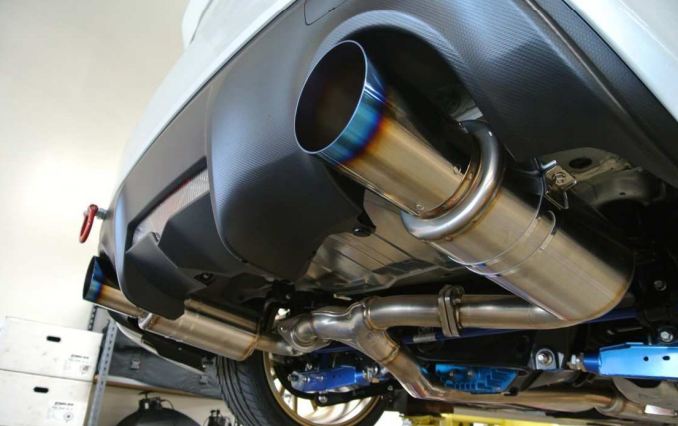 售總代理 HKS Hi power Spec 中尾段~ 新品42K ~  室內車 極新