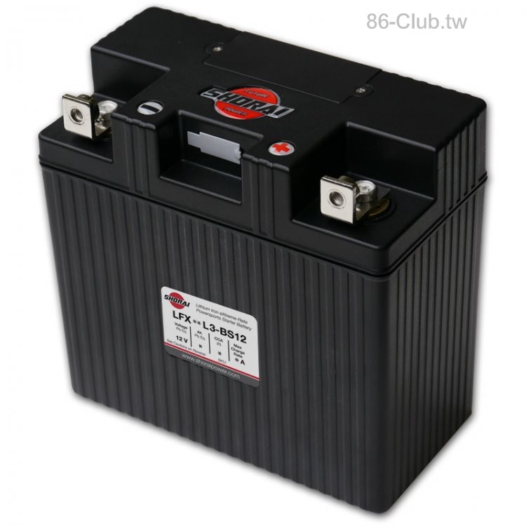 SHORAI 輕量化離鐵電池