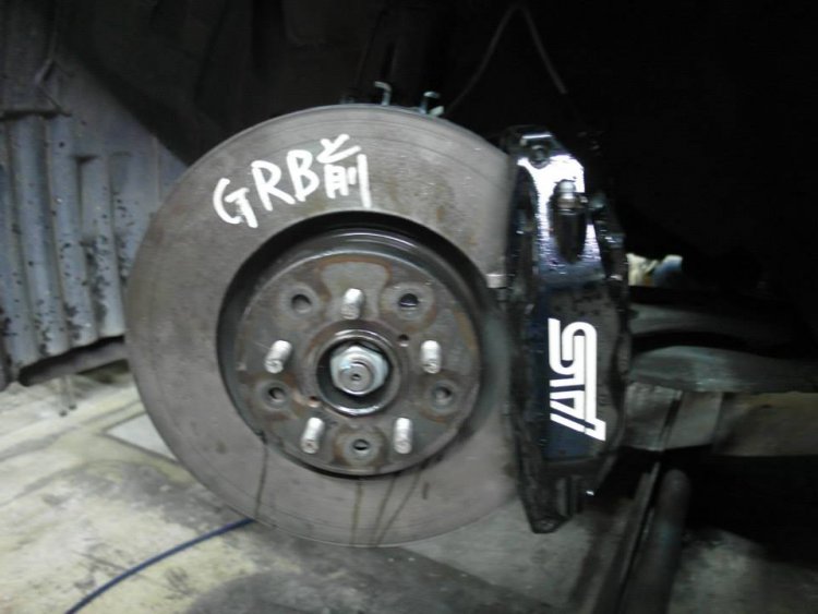  Brembo GRF STI F50卡鉗碟盤