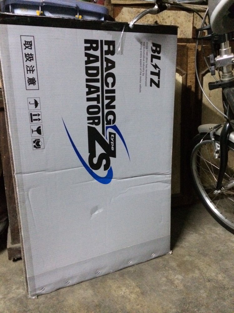 BLITZ RACING RADIATOR TypeZS 加大水箱