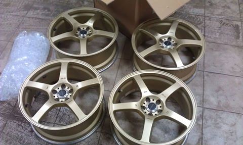 日本Prodrive gc-05F 鍛照圈18吋5孔100 7.5J ET48