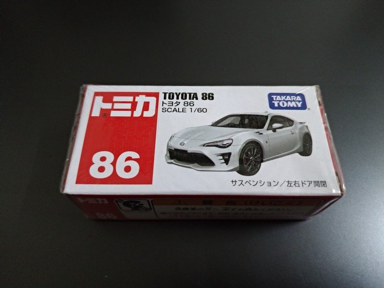 全新白色86小車