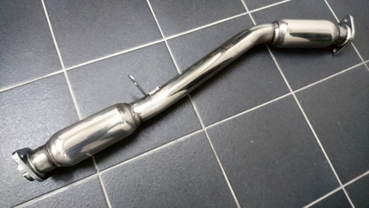 極新 HKS 日本製 風派 Front Pipe 雙消音筒